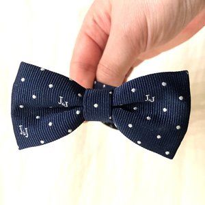 Baby Bow Tie Navy Blue One Size 0-24 Months